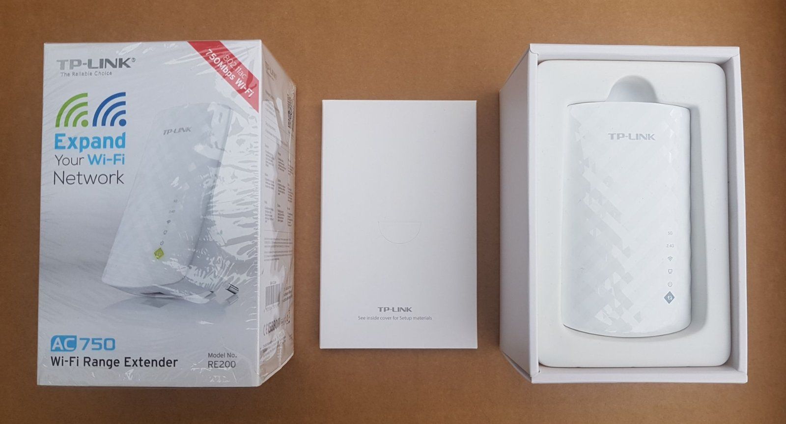 TP-LINK AC750 Dualband WLAN Repeater RE200