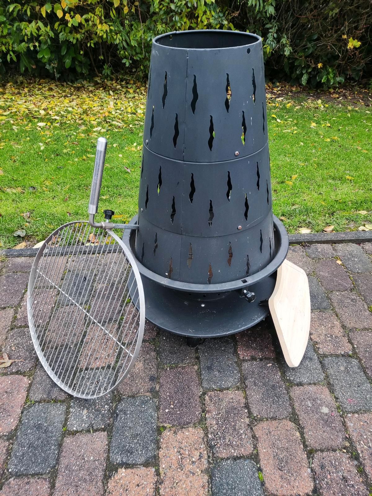 FIREKING 3 in 1 Grill und Feuerstelle Volcano Qualität
