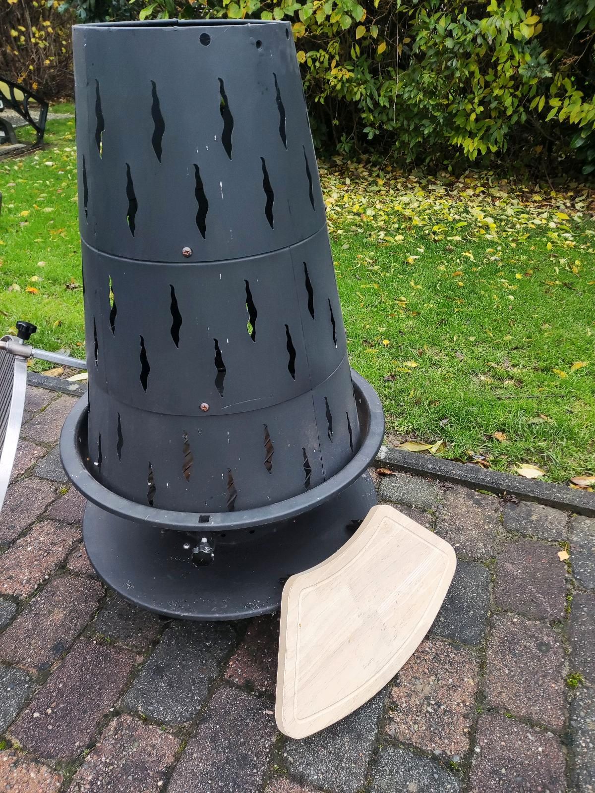 FIREKING 3 in 1 Grill und Feuerstelle Volcano Test