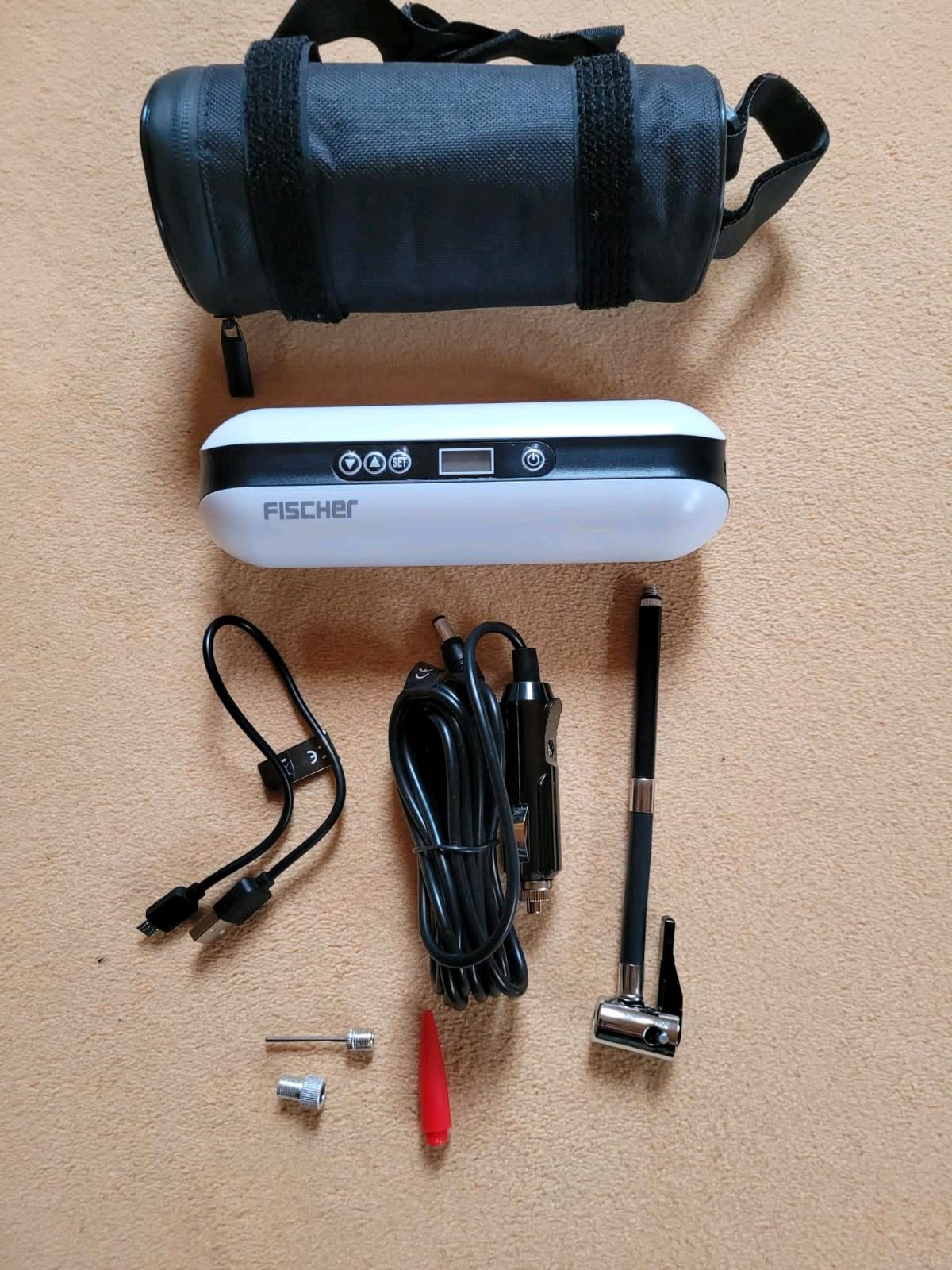 FISCHER BIKE Akku-Kompressor Test