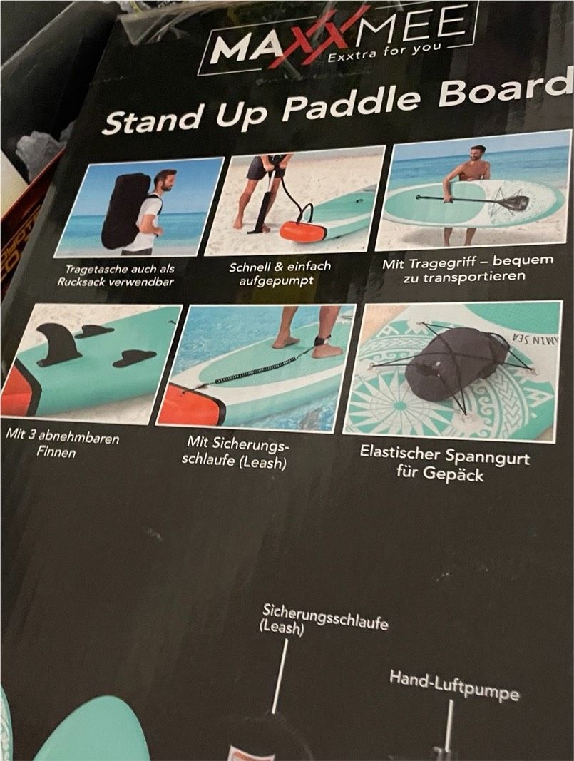 MaxxMee Stand Up Paddle Board EdelKüche