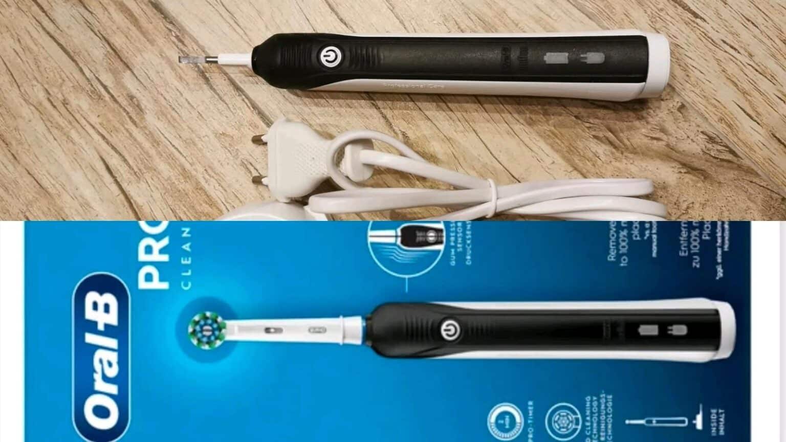 oral b pro oral b elektrische zahnbürste