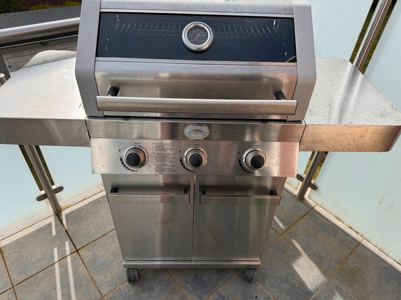 RÖSLE Gasgrill BBQStation »Gourmet G3« EdelKüche