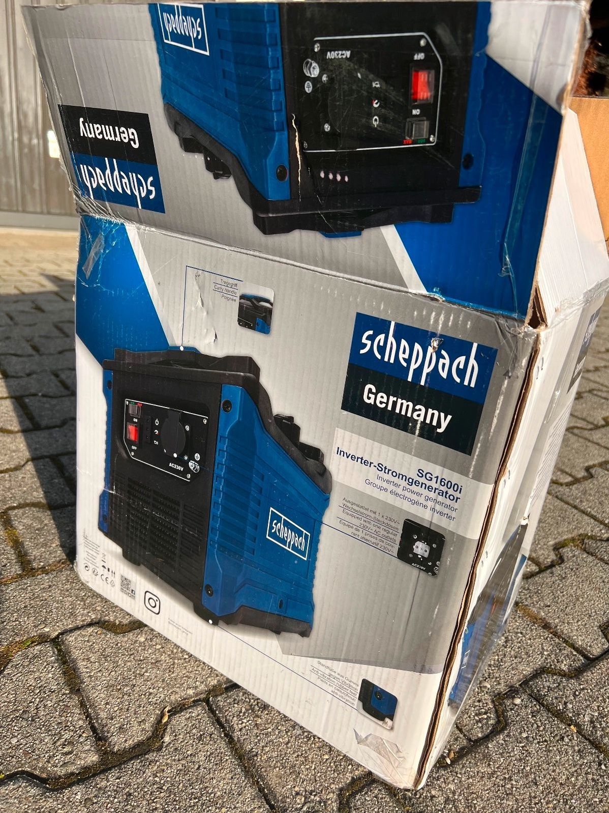 SCHEPPACH Inverter-Stromgenerator SG1600i Qualität