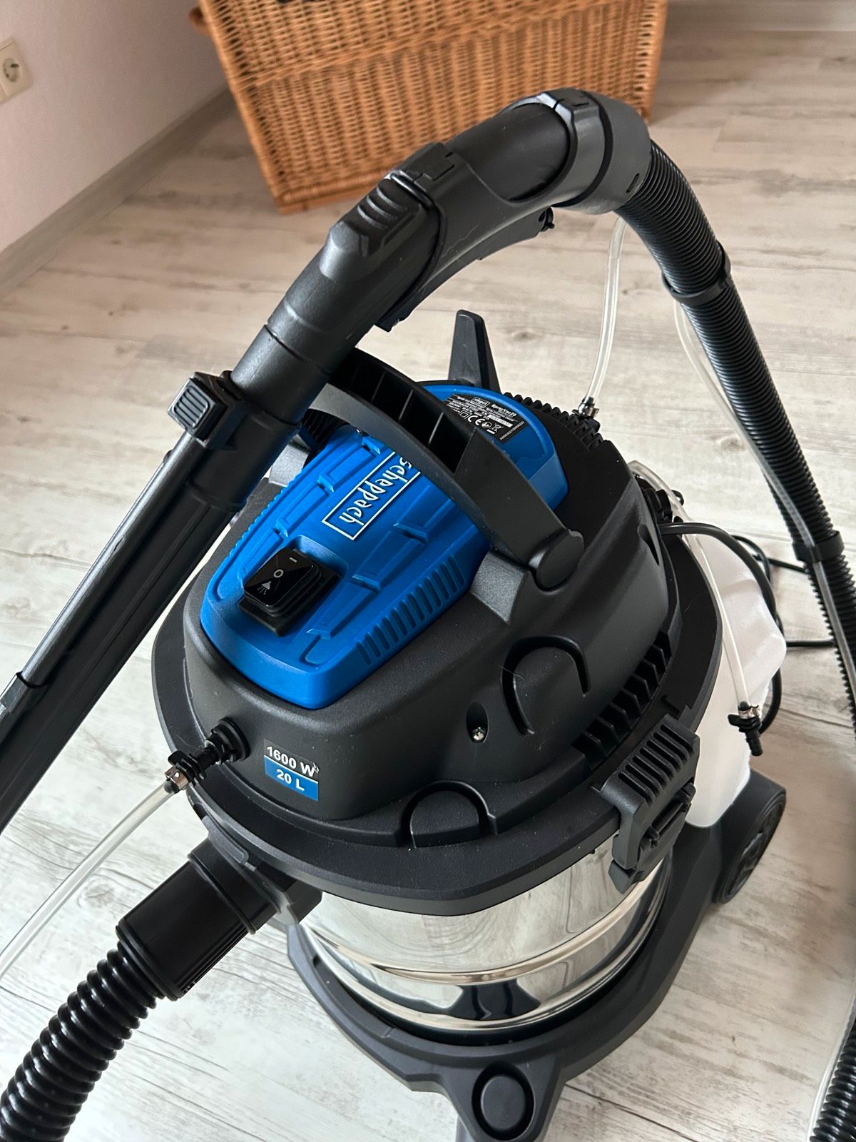 SCHEPPACH Sprüh- und Waschsauger 20 l Test