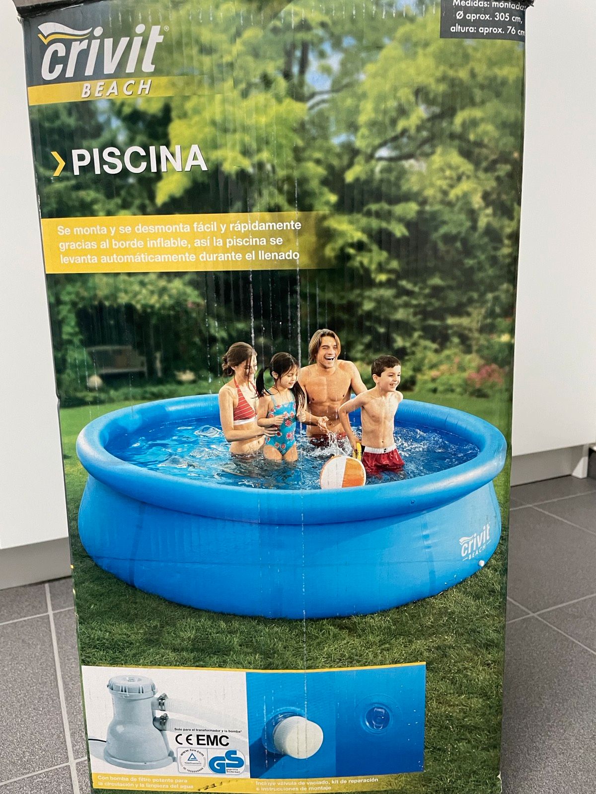 CRIVIT Pool-Filteranlage