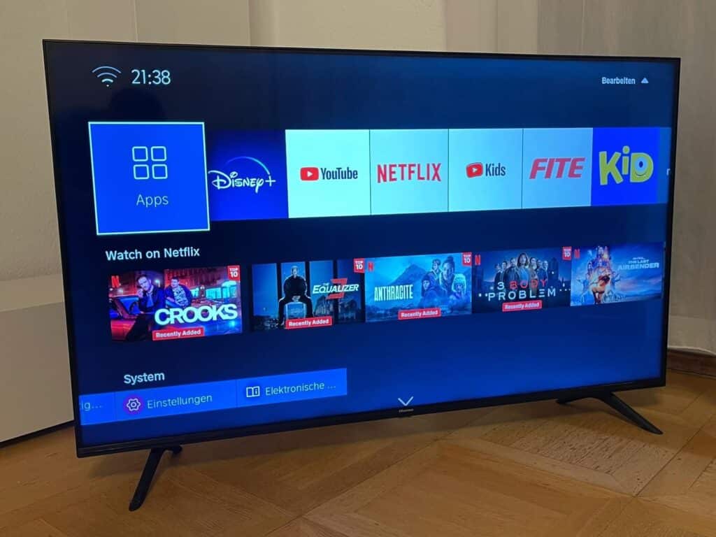 HISENSE 70A6K Smart TV Test