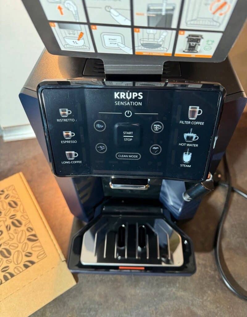 Krups Kaffeevollautomat Sensation »EA910A10«