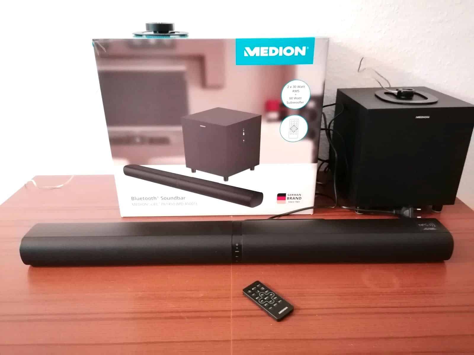 MEDION 2-in-1 Bluetooth-Soundbar P61450