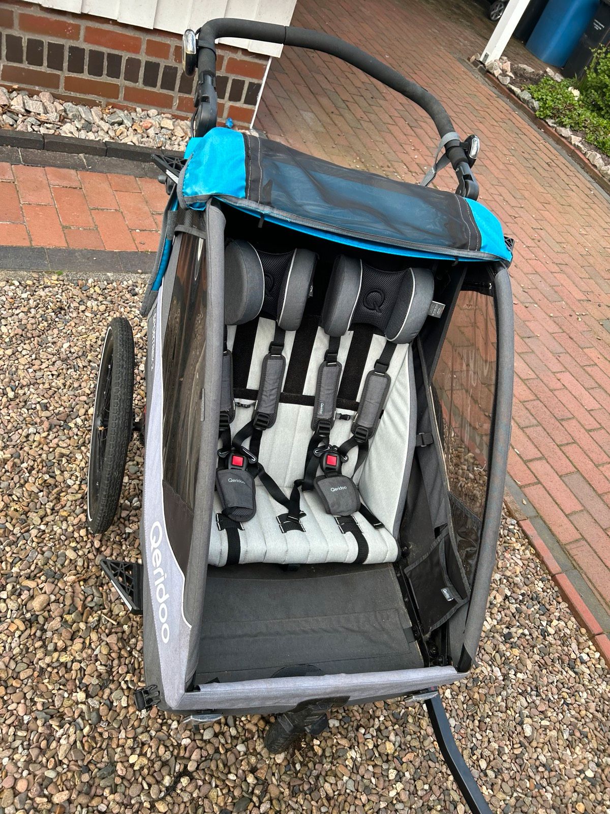 Qeridoo Fahrradanhänger »Sportrex 2 Limited Edition« EdelKüche