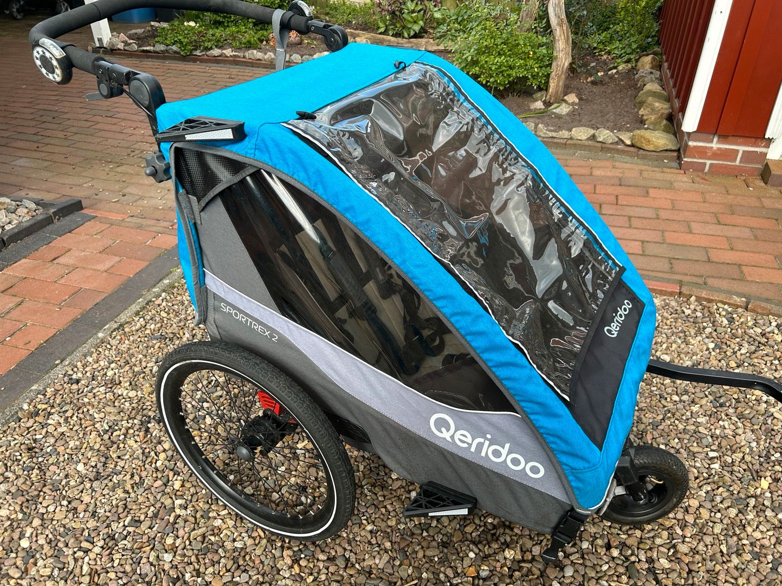 Qeridoo Fahrradanhänger »Sportrex 2 Limited Edition«