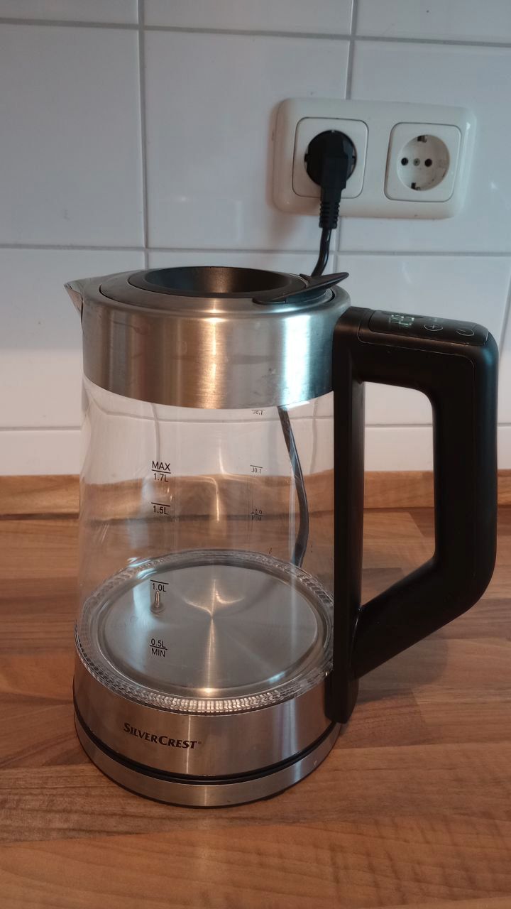 SILVERCREST® KITCHEN TOOLS Digitaler Glas-Wasserkocher »SWGD 3000 A2«