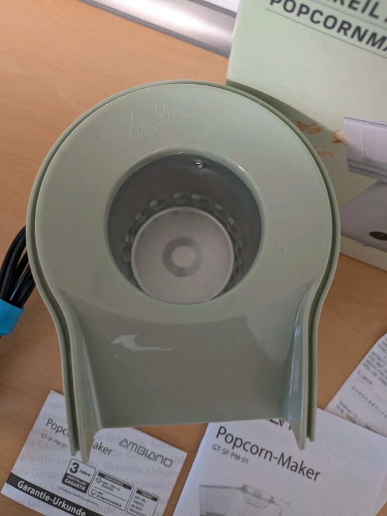 AMBIANO Popcornmaschine Test
