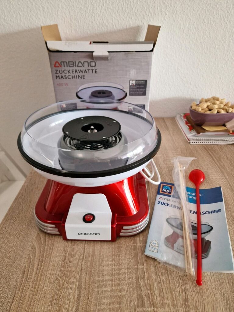 AMBIANO Zuckerwatten Maschine