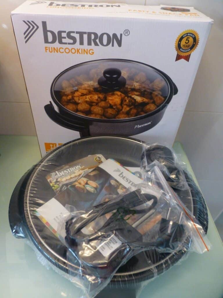 BESTRON Party- und Snackpfanne »AHP1200TG«