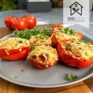 Sucuk mit Ei aus Heißluftfritteuse