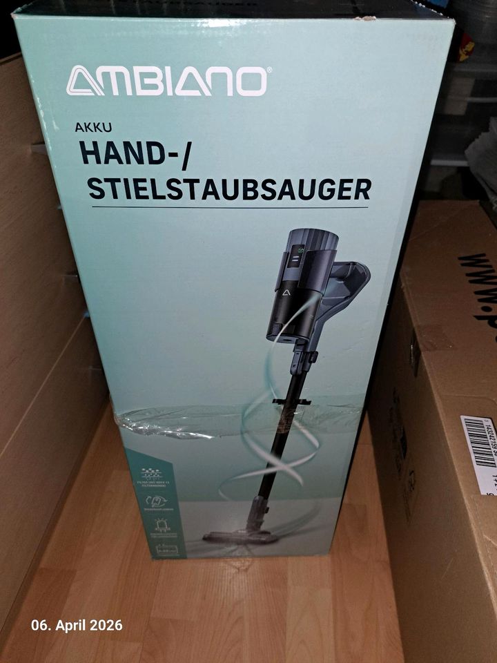 AMBIANO Akku-Stielstaubsauger RVC24_06570 im Test
